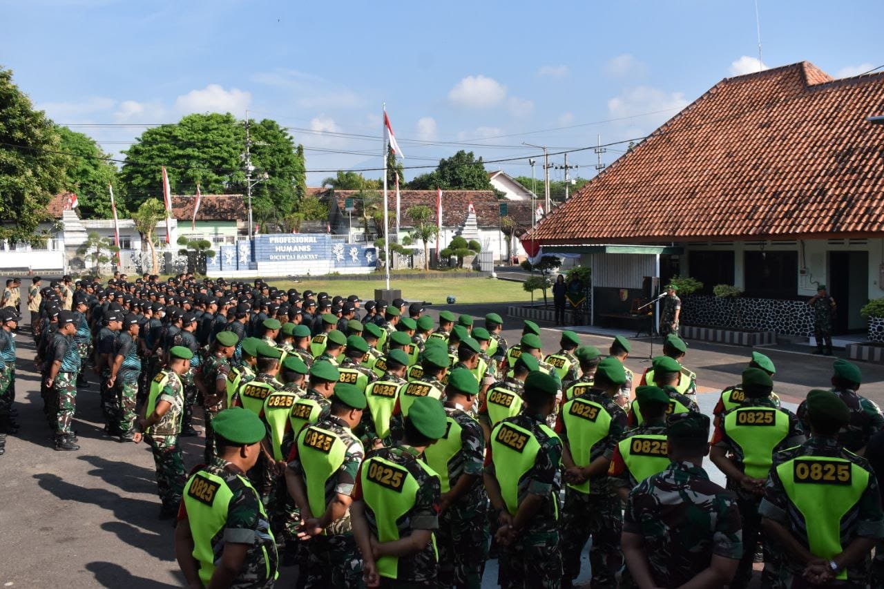 Apel Gabungan Dalam Rangka Penutupan TMMD 125 Kodim 0825/Banyuwangi