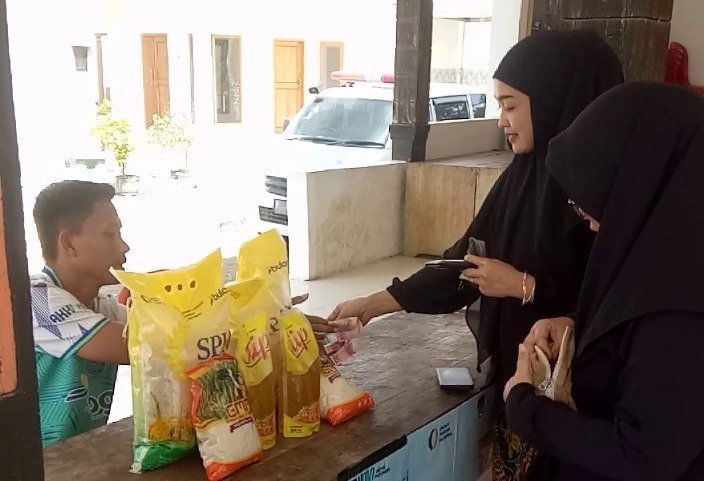 Pasar Murah Di TMMD Banyuwangi