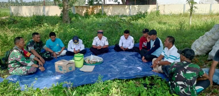 Pemdes Pendarungan Gelar Tasyakuran Pembangunan Koperasi Merah Putih, Warga Sambut Antusias