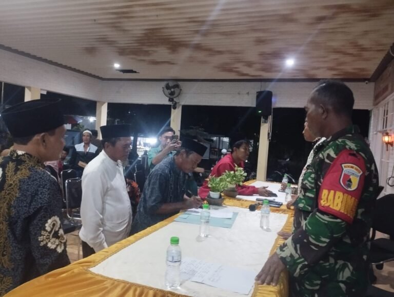 Pemdes Bersama Babinsa Matangkan Pemanfaatan Aset Desa Untuk Kopdes Merah Putih 