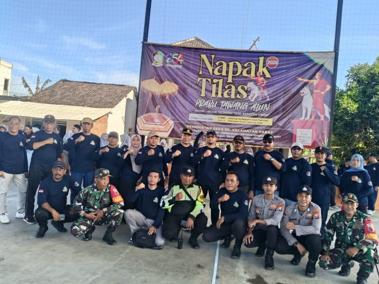 Napak Tilas Prabu Tawang Alun, Peserta Telusuri Jejak Sejarah dari Pakistaji ke Gombolirang