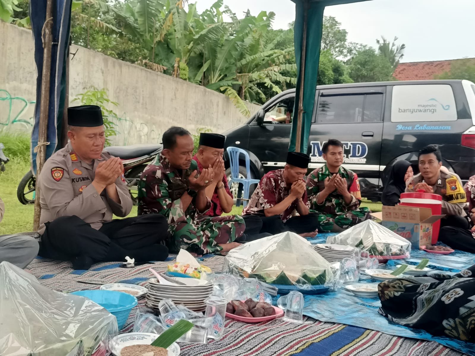 Wujud Syukur Atas Pembangunan KDKMP, Pemdes Labanasem Gelar Tasyakuran Bersama Tokoh dan Masyarakat