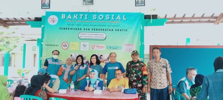 Bakti Sosial Gereja Katolik Maria Ratu Damai, Warga Pakistaji Antusias Ikuti Pengobatan Gratis