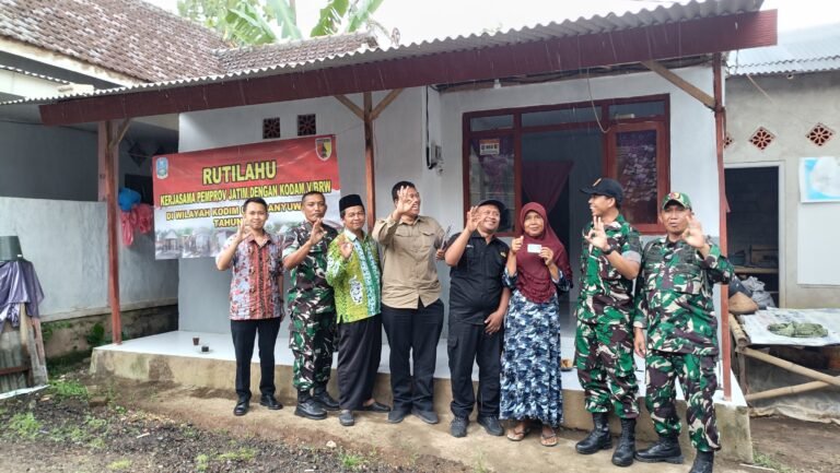 Batuud Ramil 0825-14/Kabat Peltu Ribut Suwarno Dampingi Monev Rutilahu, Pastikan Bantuan Tepat Sasaran di Desa Macan Putih