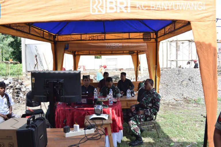 Dandim 0825/Banyuwangi Ikuti Vicon Pengarahan Aster Panglima TNI Terkait Pengawasan KDKMP