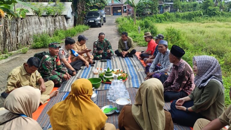 Danramil 0825/14 Kabat Hadiri Syukuran Pembangunan KDKMP 2026 di Desa Bareng