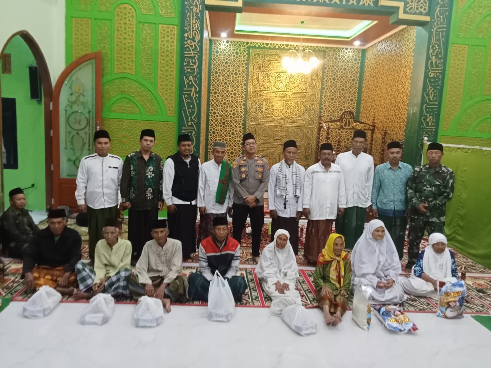 Safari Ramadhan di Masjid Baitut Taqwa, Wujud Sinergi TNI–Polri dan Pemerintah Bersama Masyarakat Bareng