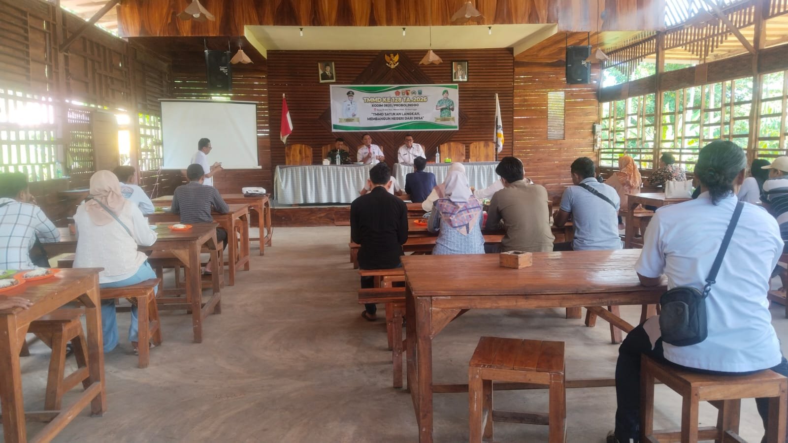 TMMD Ke-128 Kodim 0820 Gandeng Dinas PMD Bentuk Forum BUMDes Kecamatan Maron