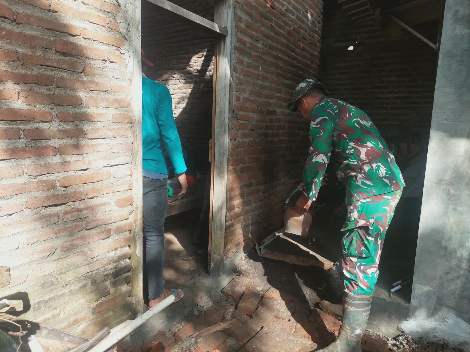 Pembangunan Sanitasi Suwito di Dusun Klagin Capai 70 Persen, Satgas TMMD Ke-128 Kebut Penyelesaian