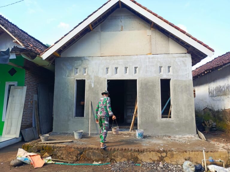 SASARAN FISIK TMMD KE-128: RENOVASI 10 UNIT RTLH DI DESA BRABE