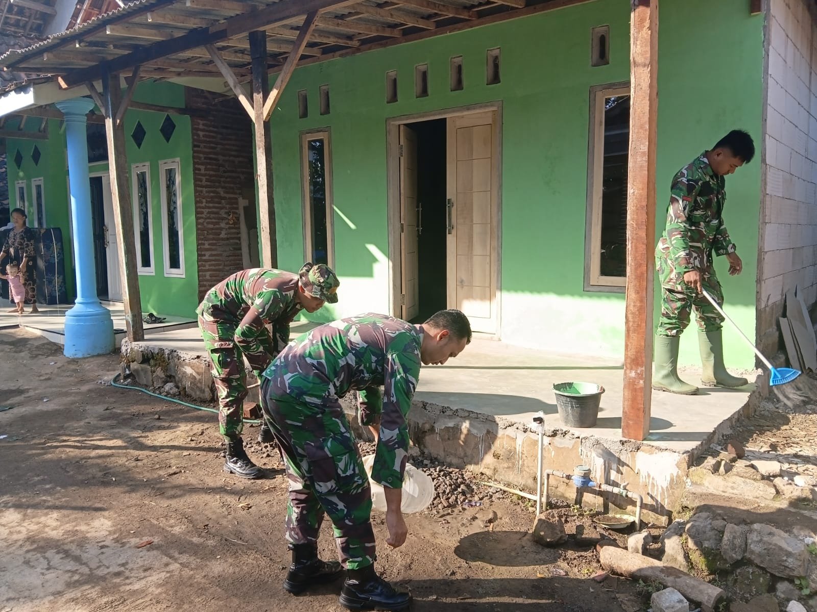 Rehab RTLH Milik Ibu Pusri di Dusun Klagin Desa Brabe Rampung 100 Persen