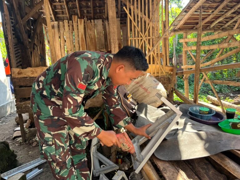 Sanitasi Milik Rosida di Dusun Klagin Desa Brabe Sudah 90 Persen