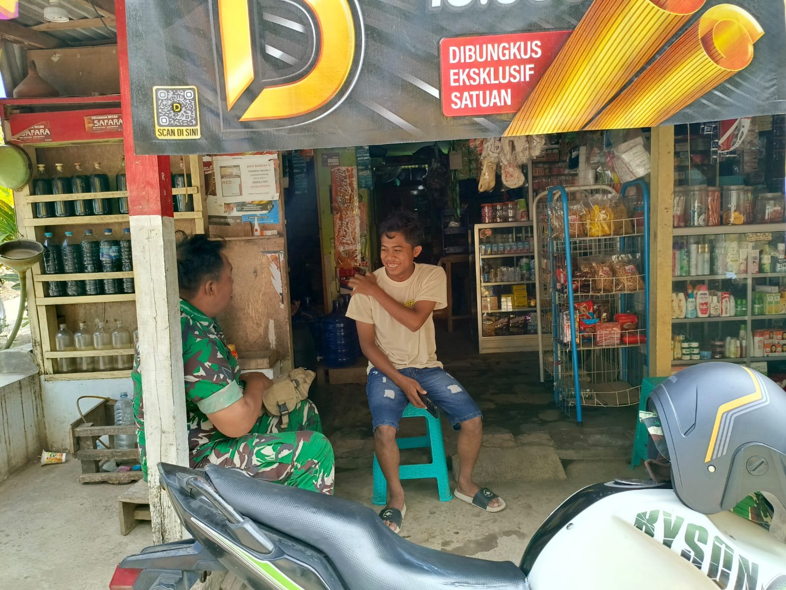 TMMD Ke-128 Kodim 0820/Probolinggo Tingkatkan Perekonomian Warga Desa Brabe.