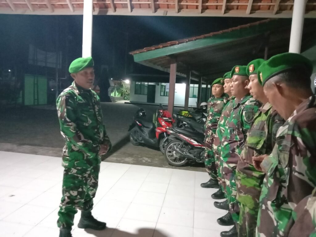 Koramil 0825/14 Kabat Gelar Apel Siaga Jelang Tahun Baru Islam 1 Muharram 1448 H